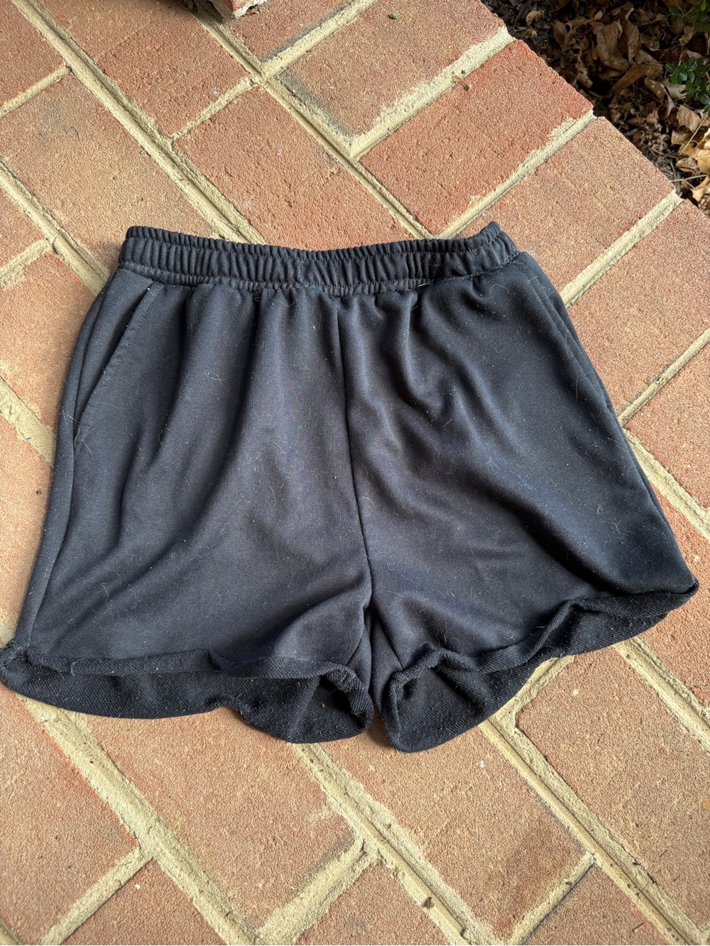 SHEIN Black Women's Cozy Lounge Shorts
